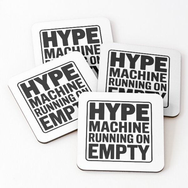 Item preview, Hype Machine Runing On Empty. Anti-Elon Musk Bumper designed and sold by SanadDiab.
