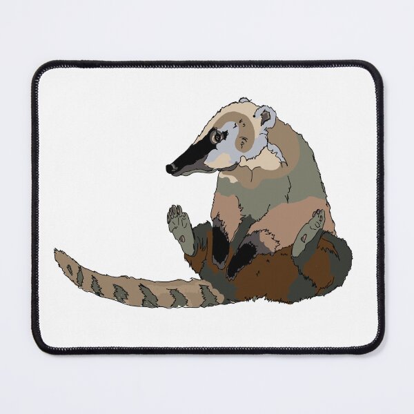 Item preview, Cute Rain-tailed Coati designed and sold by lidia lonskih.