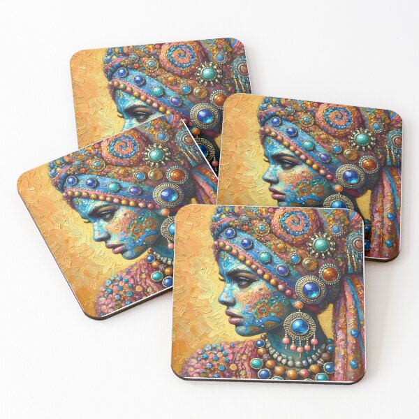 Item preview, Vibrant Bejeweled Tapestry of Colors designed and sold by inkNext.