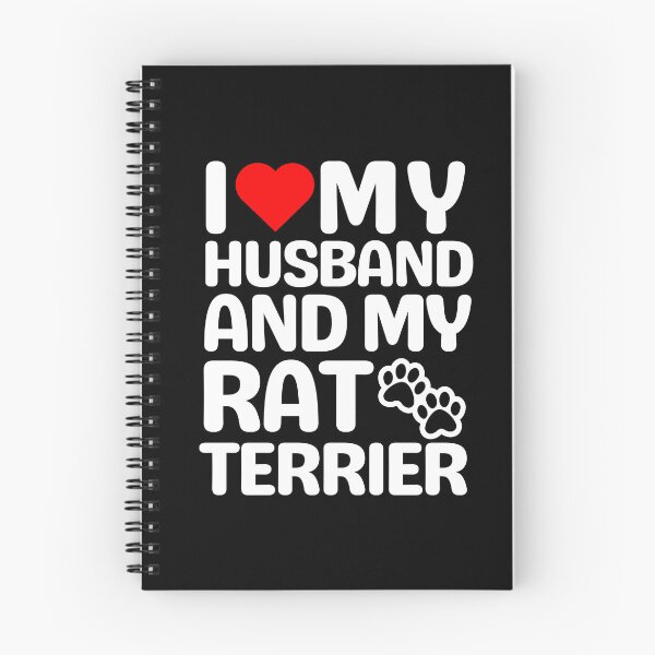 Item preview, I Love My Husband And My Rat Terrier designed and sold by TheAnimalZ00.