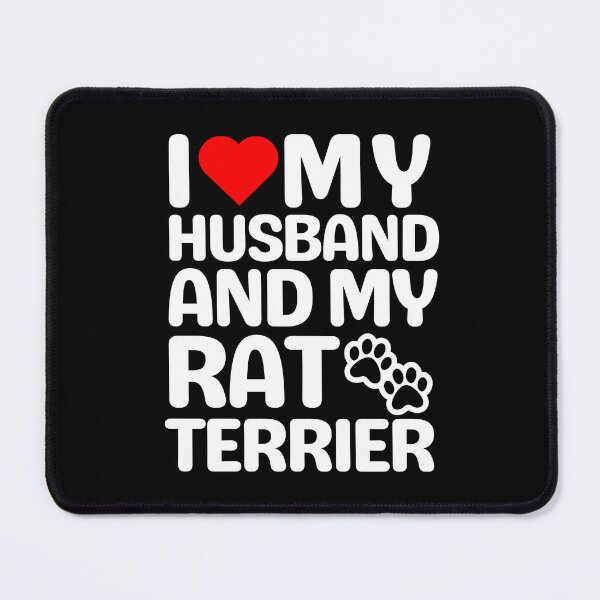 Item preview, I Love My Husband And My Rat Terrier designed and sold by TheAnimalZ00.
