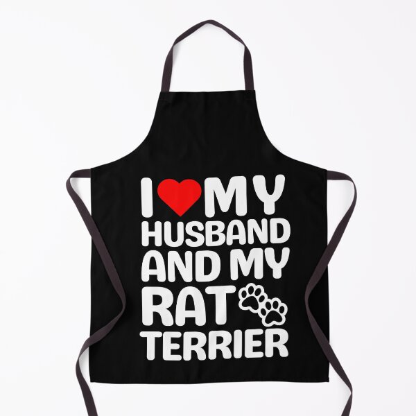 Item preview, I Love My Husband And My Rat Terrier designed and sold by TheAnimalZ00.