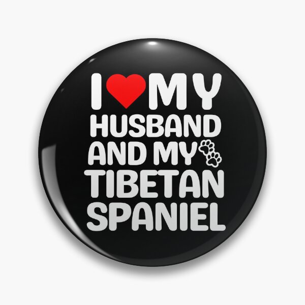Item preview, I Love My Husband And My Tibetan Terrier designed and sold by TheAnimalZ00.