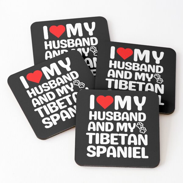 Item preview, I Love My Husband And My Tibetan Terrier designed and sold by TheAnimalZ00.
