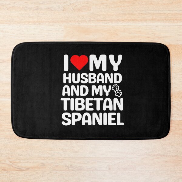 Item preview, I Love My Husband And My Tibetan Terrier designed and sold by TheAnimalZ00.