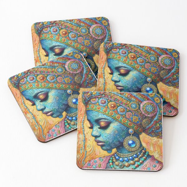 Item preview, Vibrant Bejeweled Cultural Artwork designed and sold by inkNext.