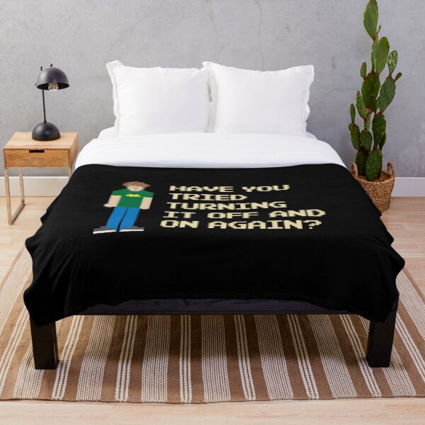 Item preview, ¿Has intentado apagarlo y encenderlo nuevamente? – Funny IT Crowd Geek. designed and sold by GeeksUnique.