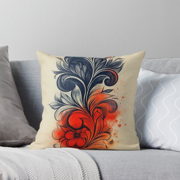 Item preview, Floral Ink Bloom designed and sold by ML-Media.