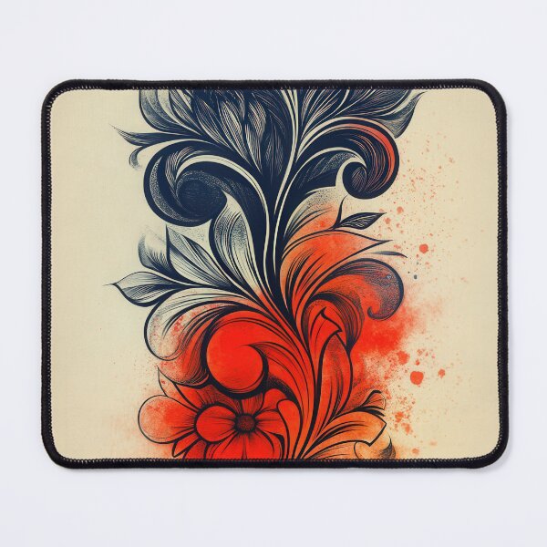 Item preview, Floral Ink Bloom designed and sold by ML-Media.