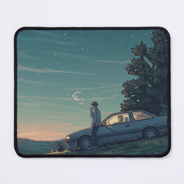 Item preview, Night view in the mountains while driving designed and sold by wi geon.