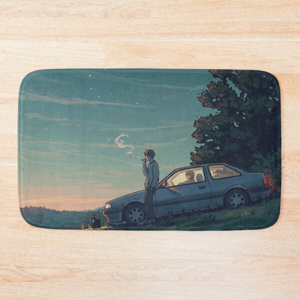 Item preview, Night view in the mountains while driving designed and sold by wi geon.