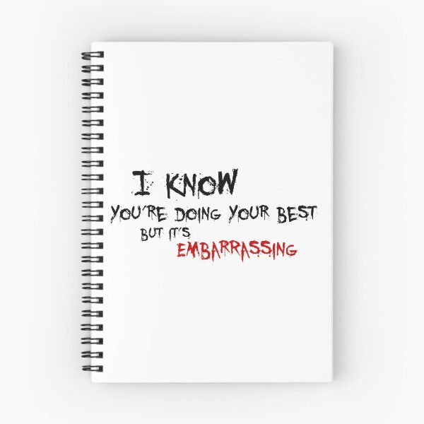 Item preview, I know you're doing your best, but it's embarrassing. designed and sold by JNowakowsky.