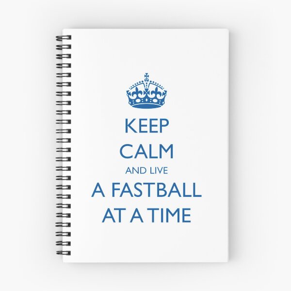 Item preview, Keep Calm And Live A Fastball At A Time Blue designed and sold by brodienochie.