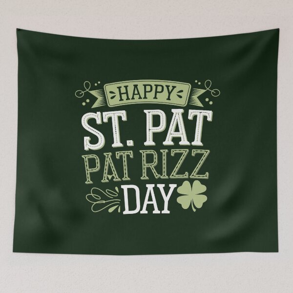 Item preview, Happy St Pat Rizz Day St. Patrick's Day Irish Celebration designed and sold by Kuki-shop.