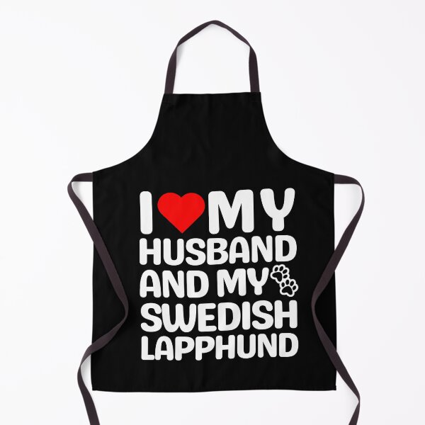 Item preview, I Love My Husband And My Swedish Lapphund designed and sold by TheAnimalZ00.