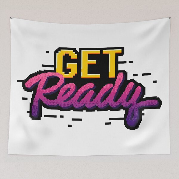 Item preview, GET READY designed and sold by LettersCraft.
