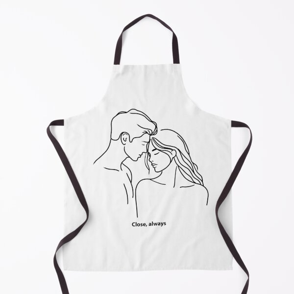 Item preview, minimalist romantic line art - Black designed and sold by MaryAura.