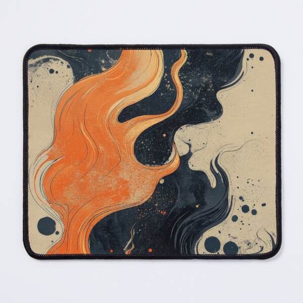 Item preview, Orange Flow Abstract. designed and sold by RGShirtWorks.