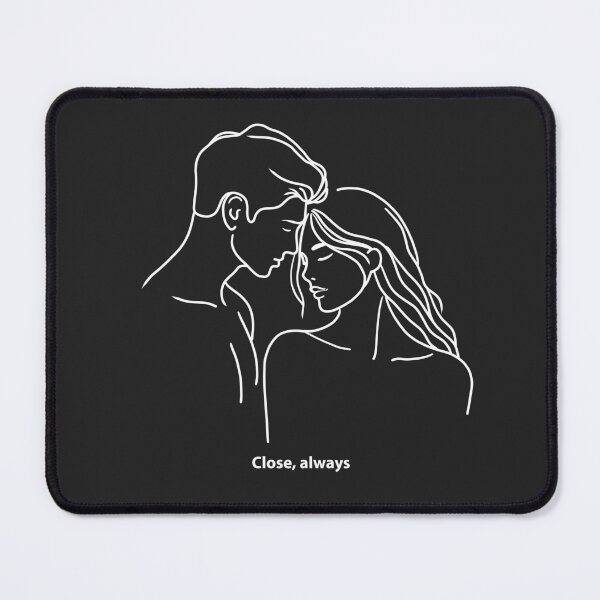 Item preview, minimalist romantic line art - White designed and sold by MaryAura.