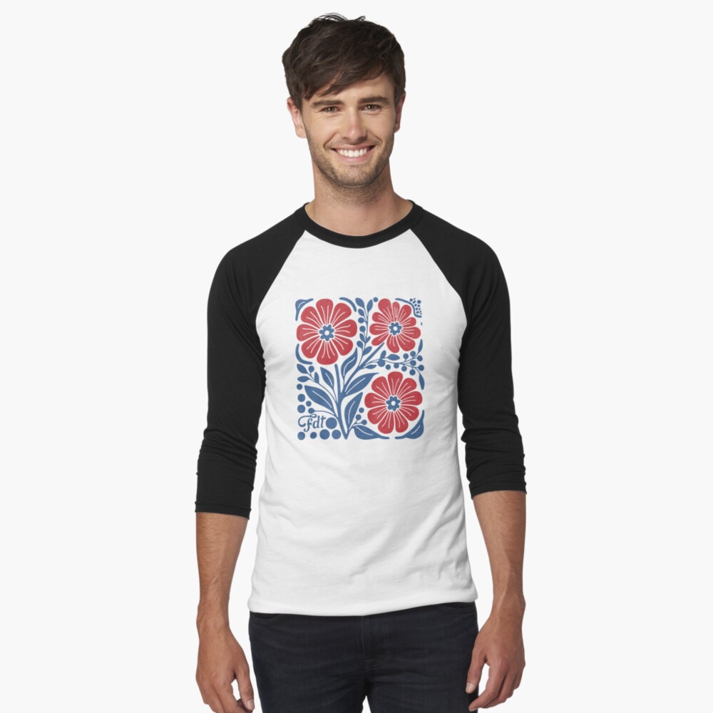 Item preview, Baseball ¾ Sleeve T-Shirt designed and sold by BeansterNL.