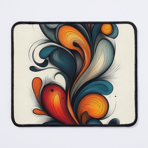Item preview, Abstract Floral Swirl. designed and sold by ML-Media.