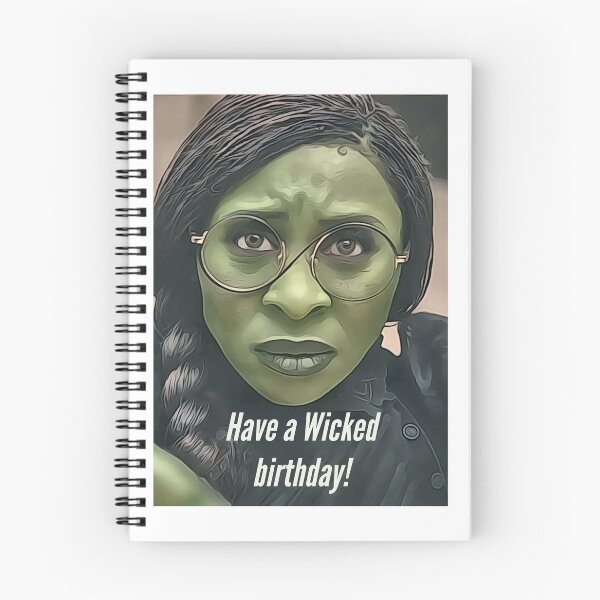 Item preview, Have a Wicked birthday- Elphaba designed and sold by JustforLaughs1.