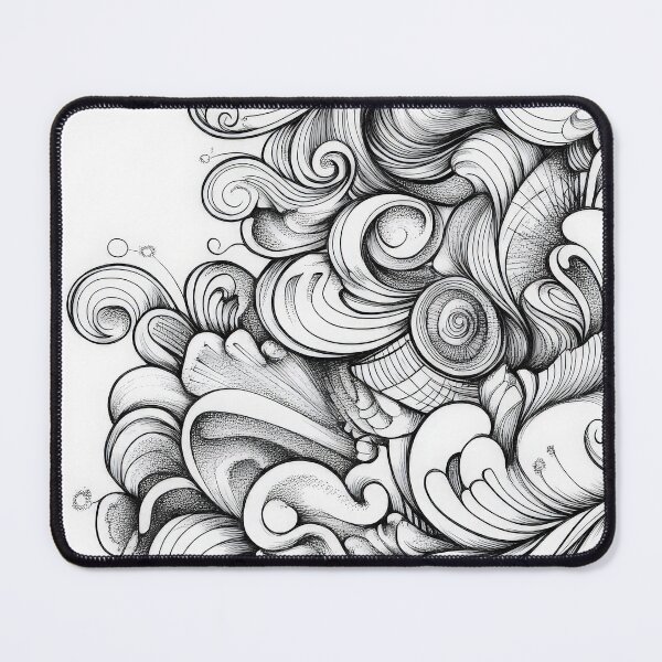 Item preview, Abstract Swirls Drawing. designed and sold by RGShirtWorks.
