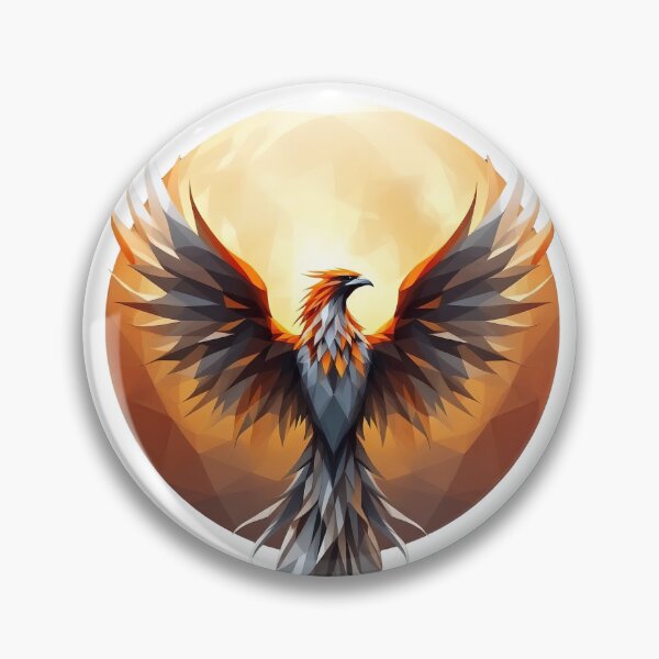 Item preview, Polygon Phoenix Rising designed and sold by Pearlsiwa.