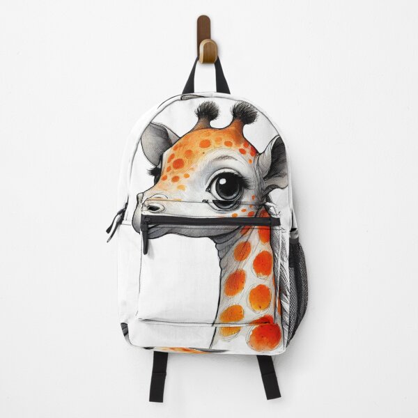 Item preview, Funny drawing of a baby giraffe with loving eyes designed and sold by FusiTink.