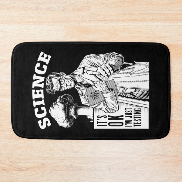 Item preview, Nuclear Bomb Funny Physics Just Testing Science Physicist designed and sold by GrandeDuc.