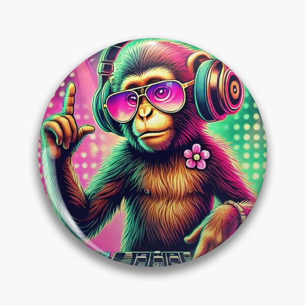 Item preview, Monkey Dj designed and sold by  Frank Creative Shop.