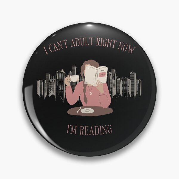 Item preview, I Can't Adult Right Now, I'm Reading T-shirt Perfect Gift For Book Lovers designed and sold by EvocatiVerse.