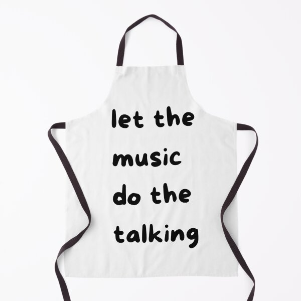 Item preview, Let the Music Do the Talking – love of music designed and sold by AlameaDesign.