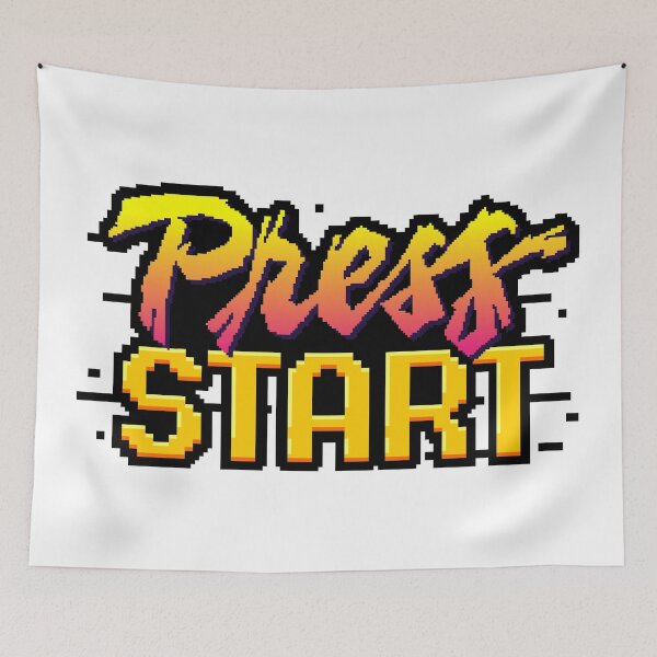 Item preview, Press Start designed and sold by LettersCraft.