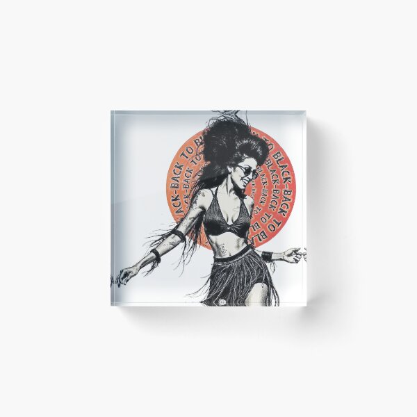 Item preview, Back to Black (Retro Dance) designed and sold by Hen-C-Art.