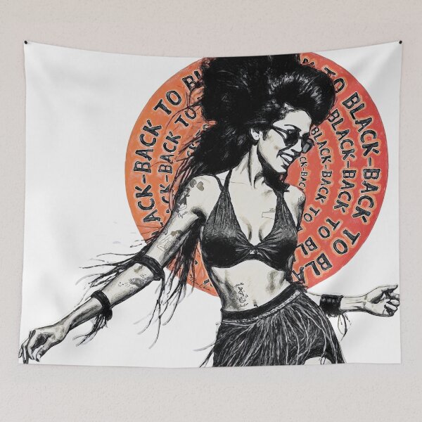 Item preview, Back to Black (Retro Dance) designed and sold by Hen-C-Art.