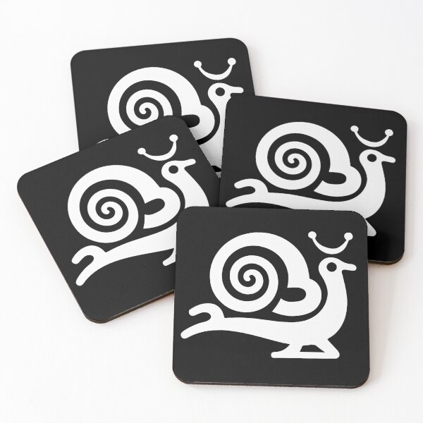 Item preview, Stylish Snail Silhouette – Modern Minimalist Art designed and sold by radhakidesign.