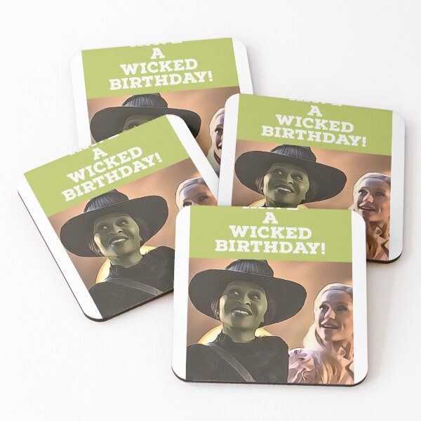 Item preview, Have a Wicked birthday - Elphaba and Glinda  designed and sold by JustforLaughs1.