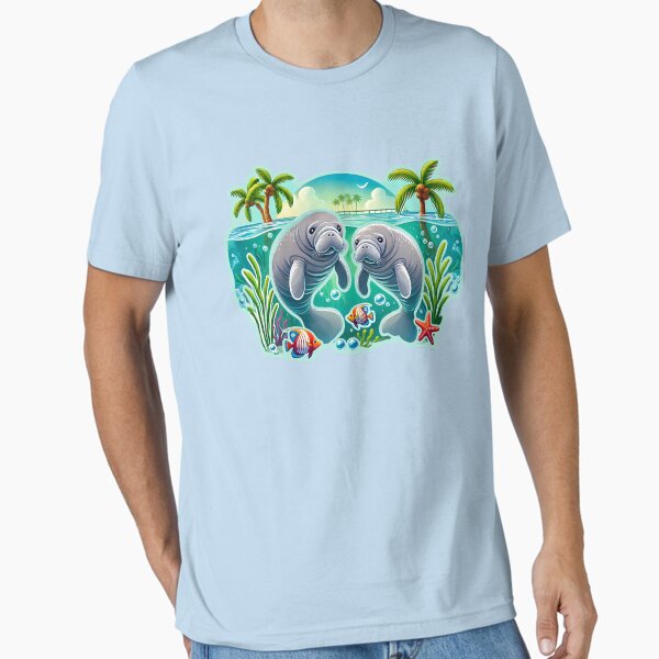 Item preview, Manatee Tropical Scene  designed and sold by candiscamera.