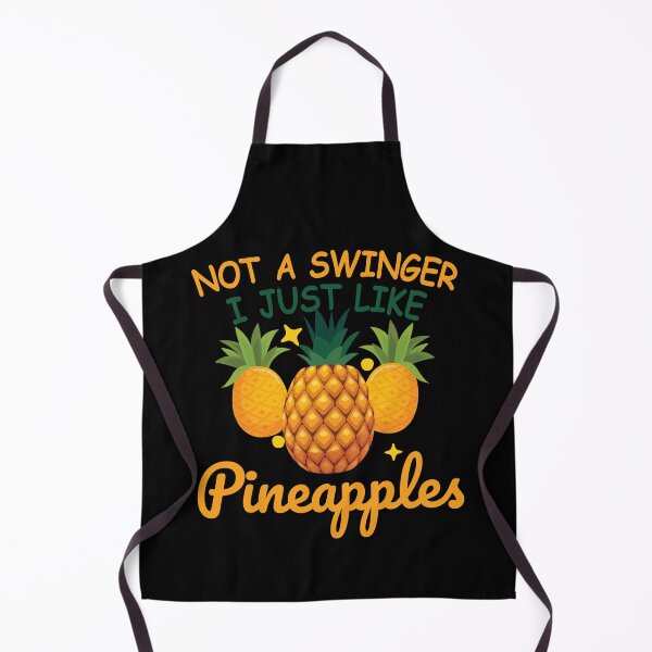 Item preview, Not a Swinger I Just Like Pineapples, Tropical Fruit Lover's Humorous Statement designed and sold by NADIASHOP86.