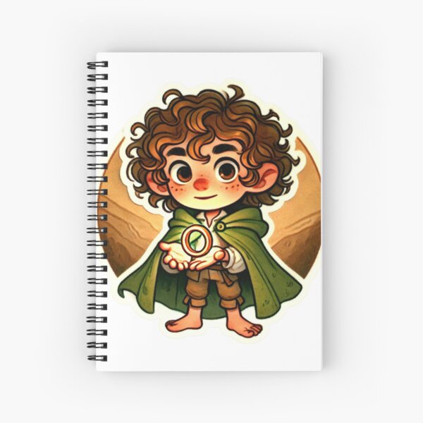 Aperçu de l'œuvre Hobbit avec l'anneau créée et vendue par fragilee.
