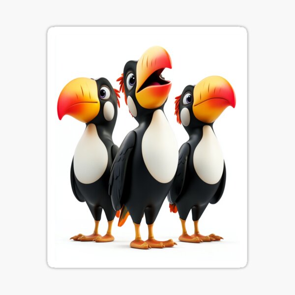 Item preview, exotic bird designed and sold by Noun’Creations.