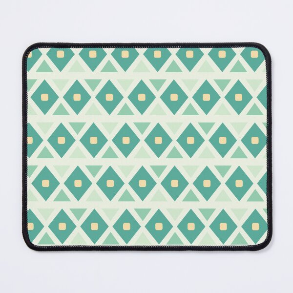 Item preview, Green Diamond and Triangle Geometric Design designed and sold by Studio of Shapes and Spectrum.