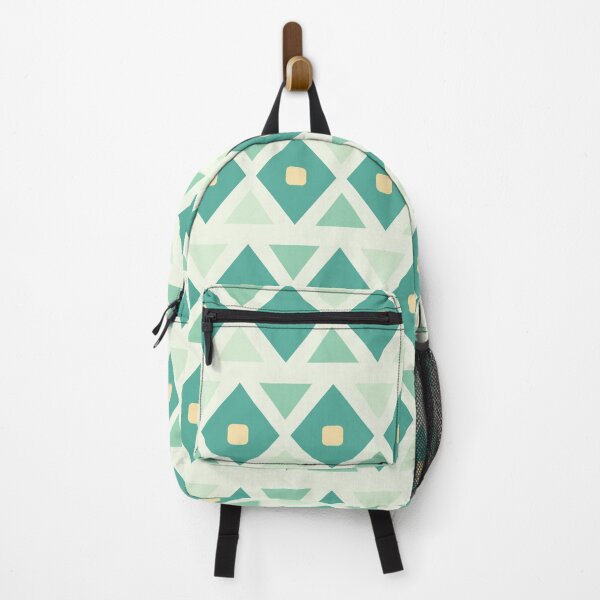 Item preview, Green Diamond and Triangle Geometric Design designed and sold by Studio of Shapes and Spectrum.