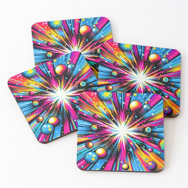 Item preview, pop art style big bang designed and sold by Dogandesighn.