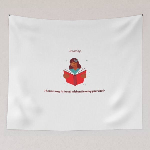 Item preview, Reading: the best way to travel without leaving your chair designed and sold by nomadwanderer.