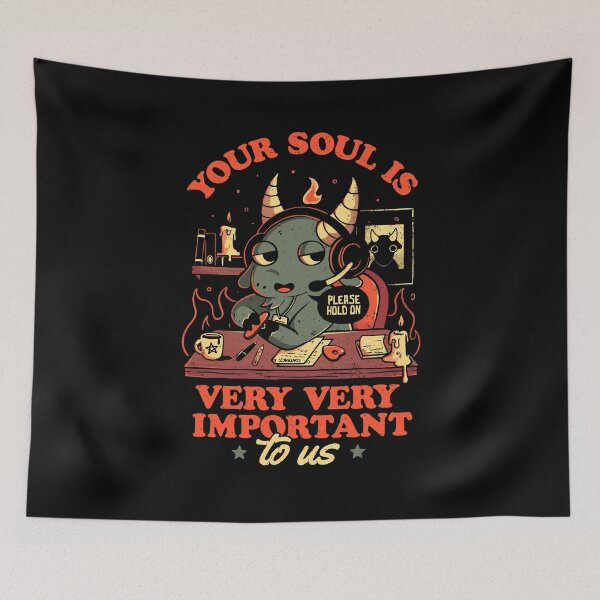 Item preview, Your Soul Is Important Dark Evil Sarcastic designed and sold by EduEly.