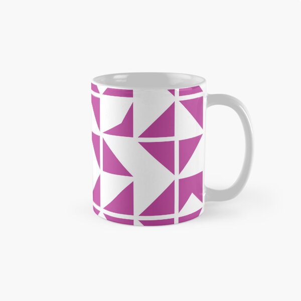 Item preview, Modern Magenta Triangle Geometric Design designed and sold by Studio of Shapes and Spectrum.
