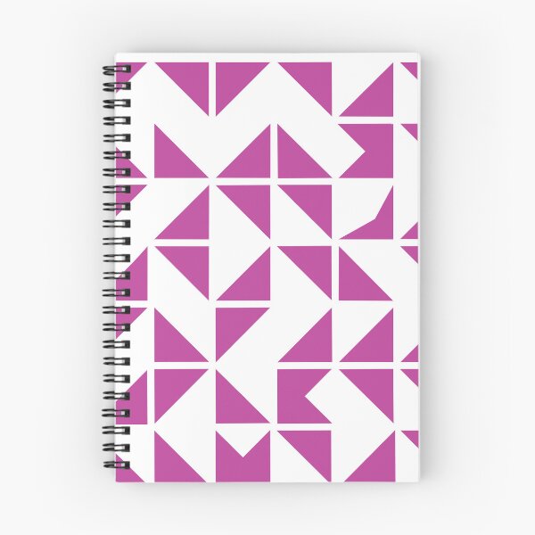 Item preview, Modern Magenta Triangle Geometric Design designed and sold by Studio of Shapes and Spectrum.
