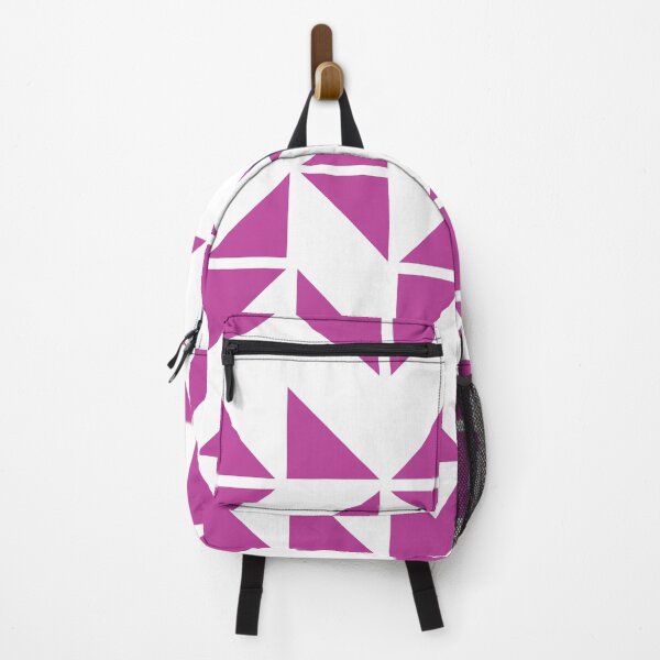 Item preview, Modern Magenta Triangle Geometric Design designed and sold by Studio of Shapes and Spectrum.